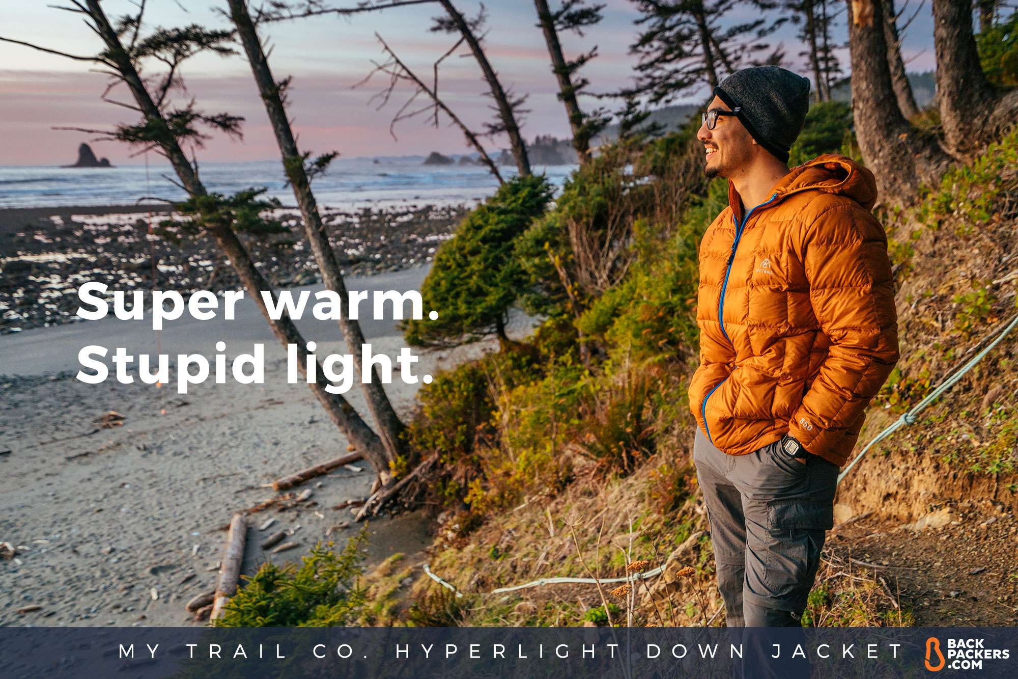 Shi Shi Beach Camping and Hiking in Olympic National Park 3 Shi Shi Beach Camping and Hiking in Olympic National Park-My-Trail-Co-Men’s-850-Fill-Hyperlight-Hooded-Down-Jacket-smile-pull-quote