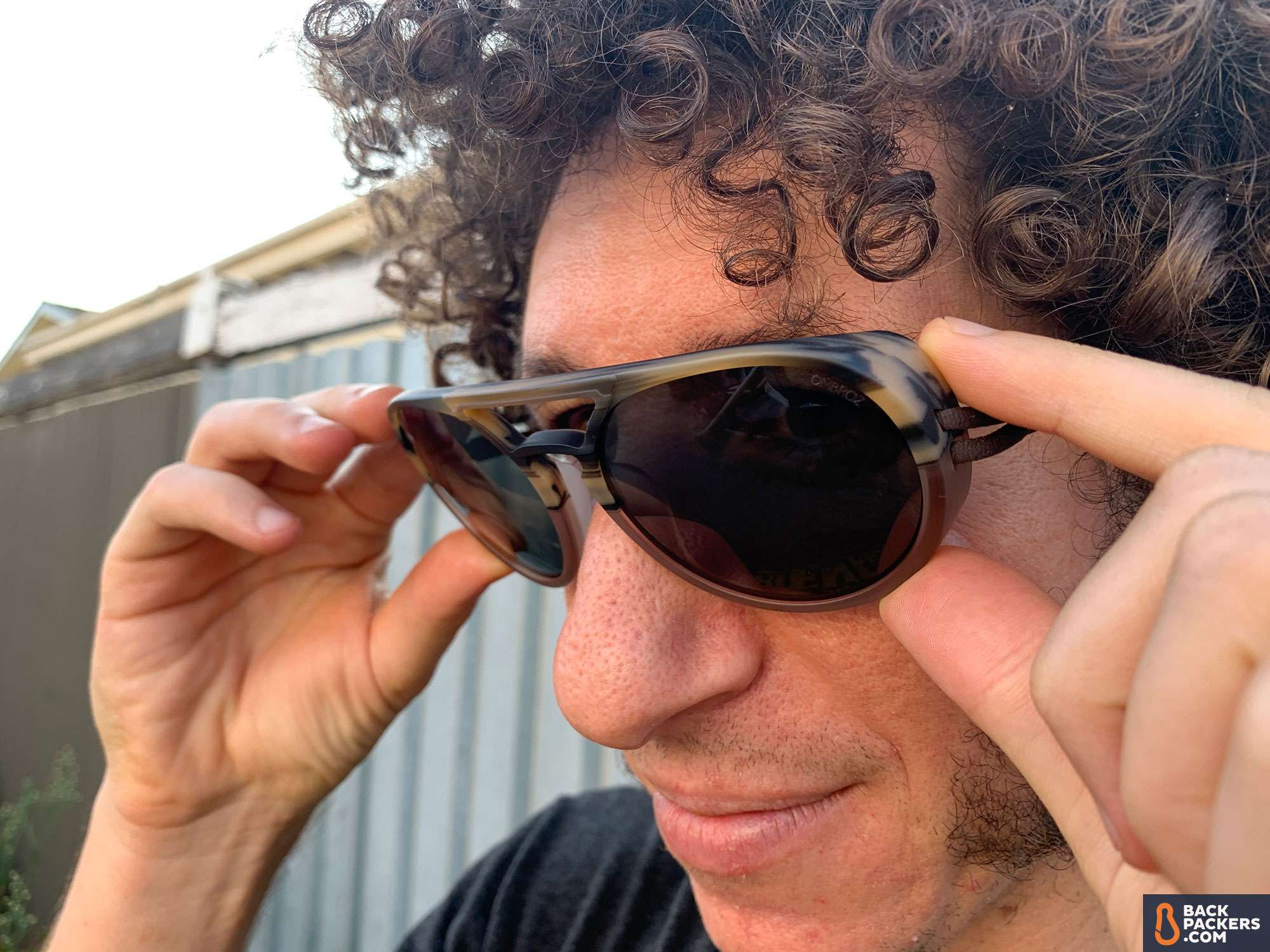 Ombraz Dolomite Armless Sunglasses Review 8 Ombraz-Dolomite-Review-tilted-worn