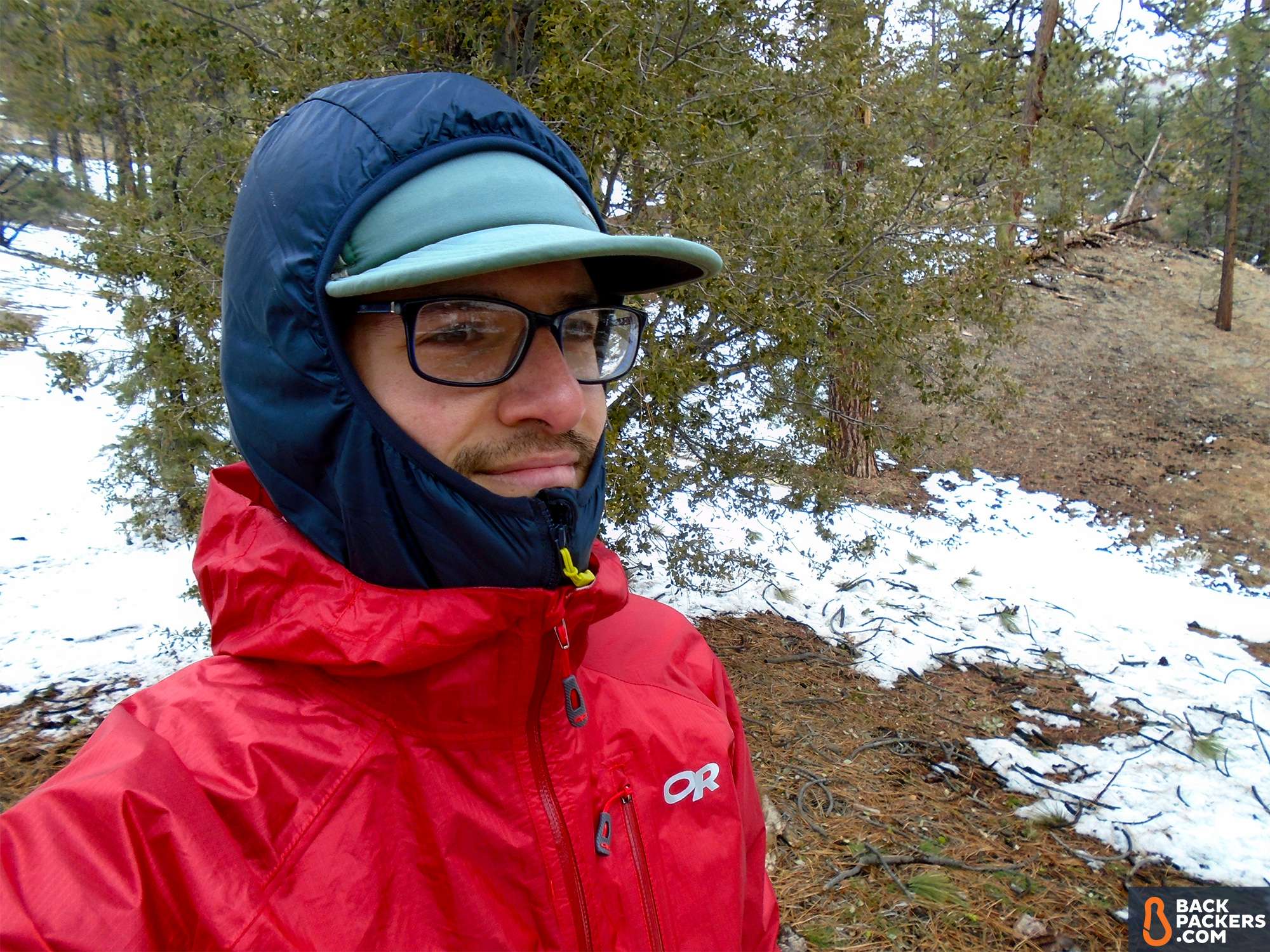 Outdoor Research Helium II Review - Ultralight Rain Jacket 10 Outdoor-Research-Helium-II-layered-up