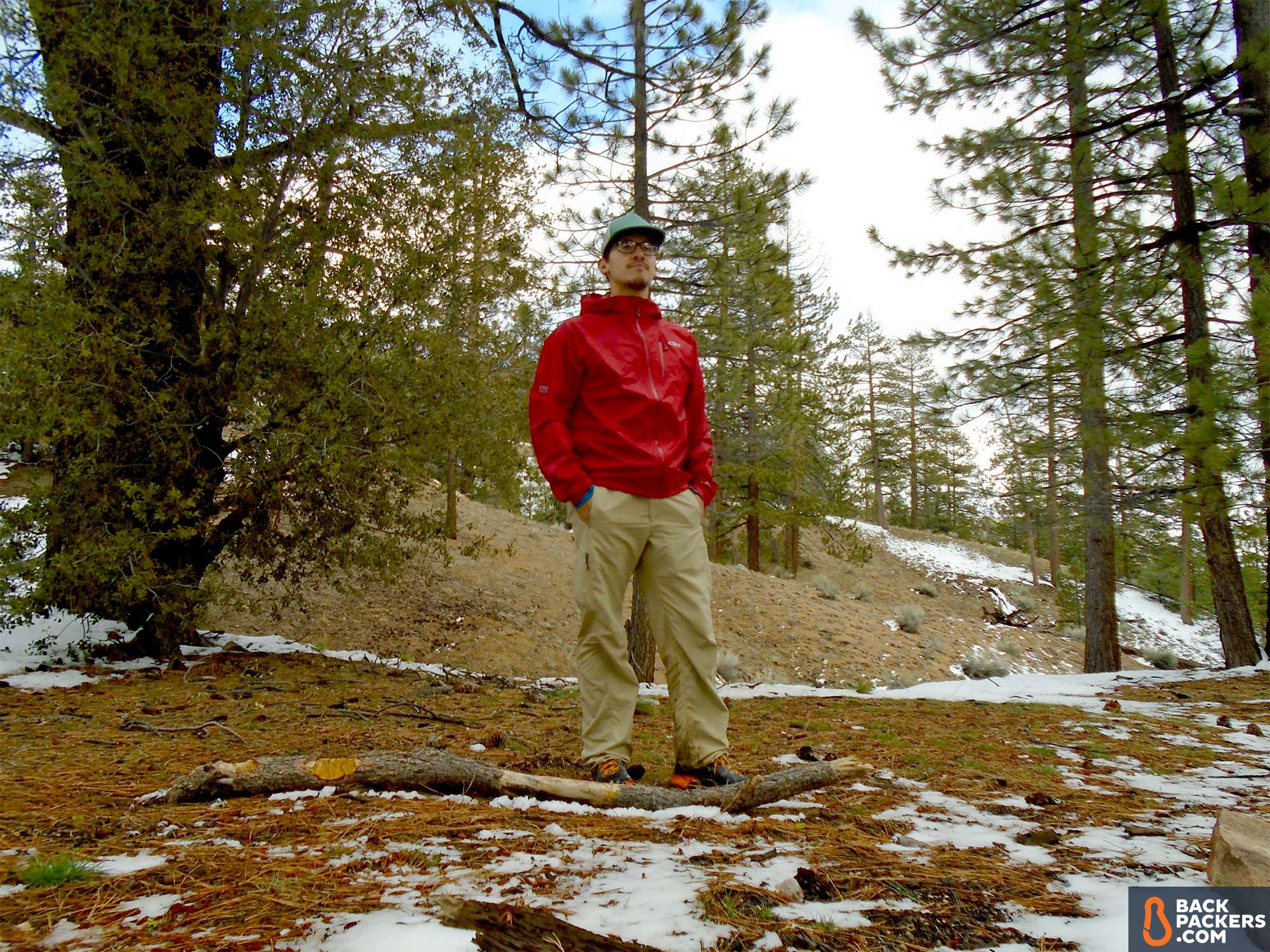 Outdoor Research Helium II Review - Ultralight Rain Jacket 6 Outdoor-Research-Helium-II-worn-snow-2 Ultralight Storm Shell