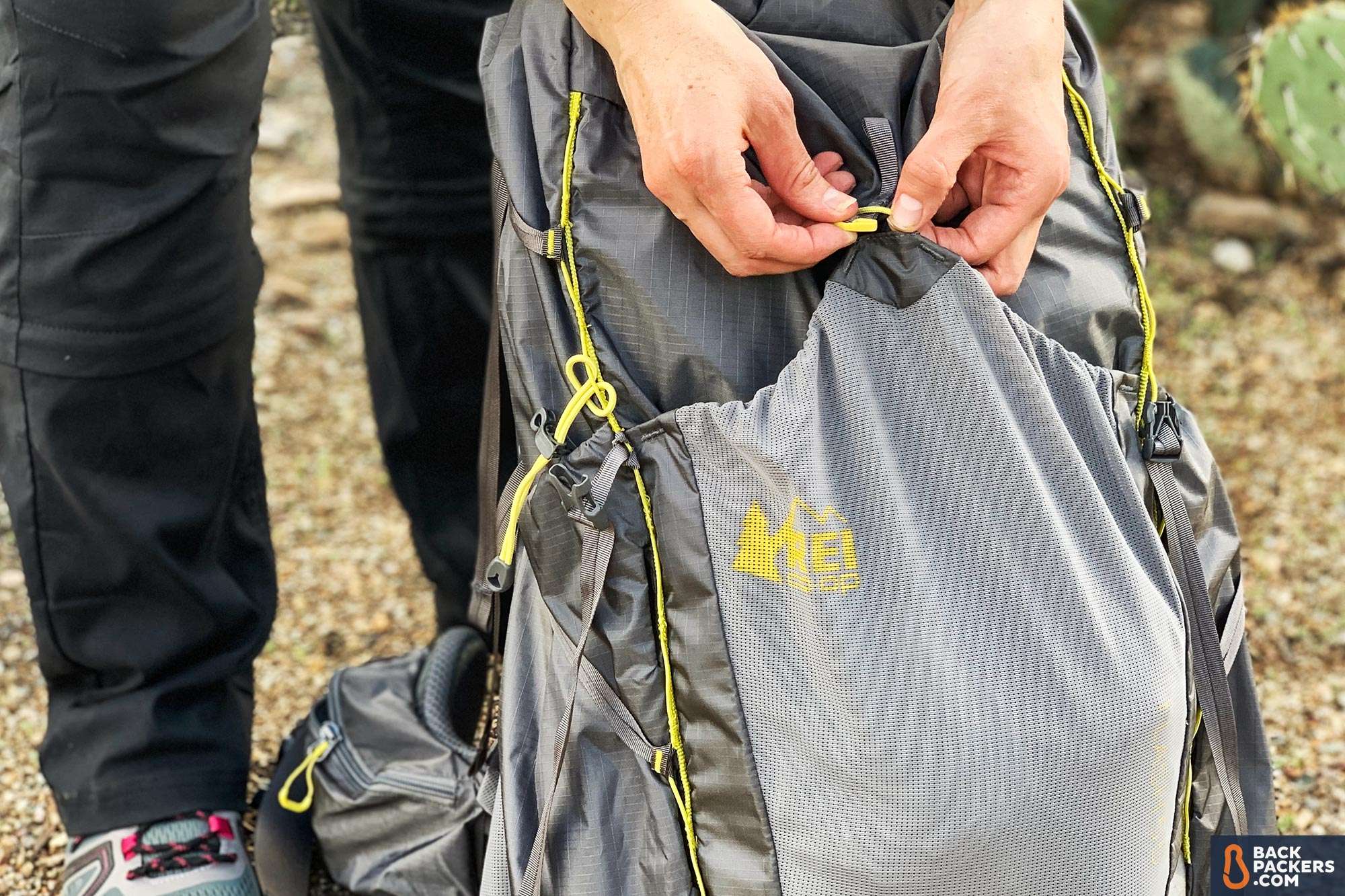 REI Flash 55 Review: Ultralight Meets Affordable 4 REI-Flash-55-large-stretch-mesh-pocket-on-front