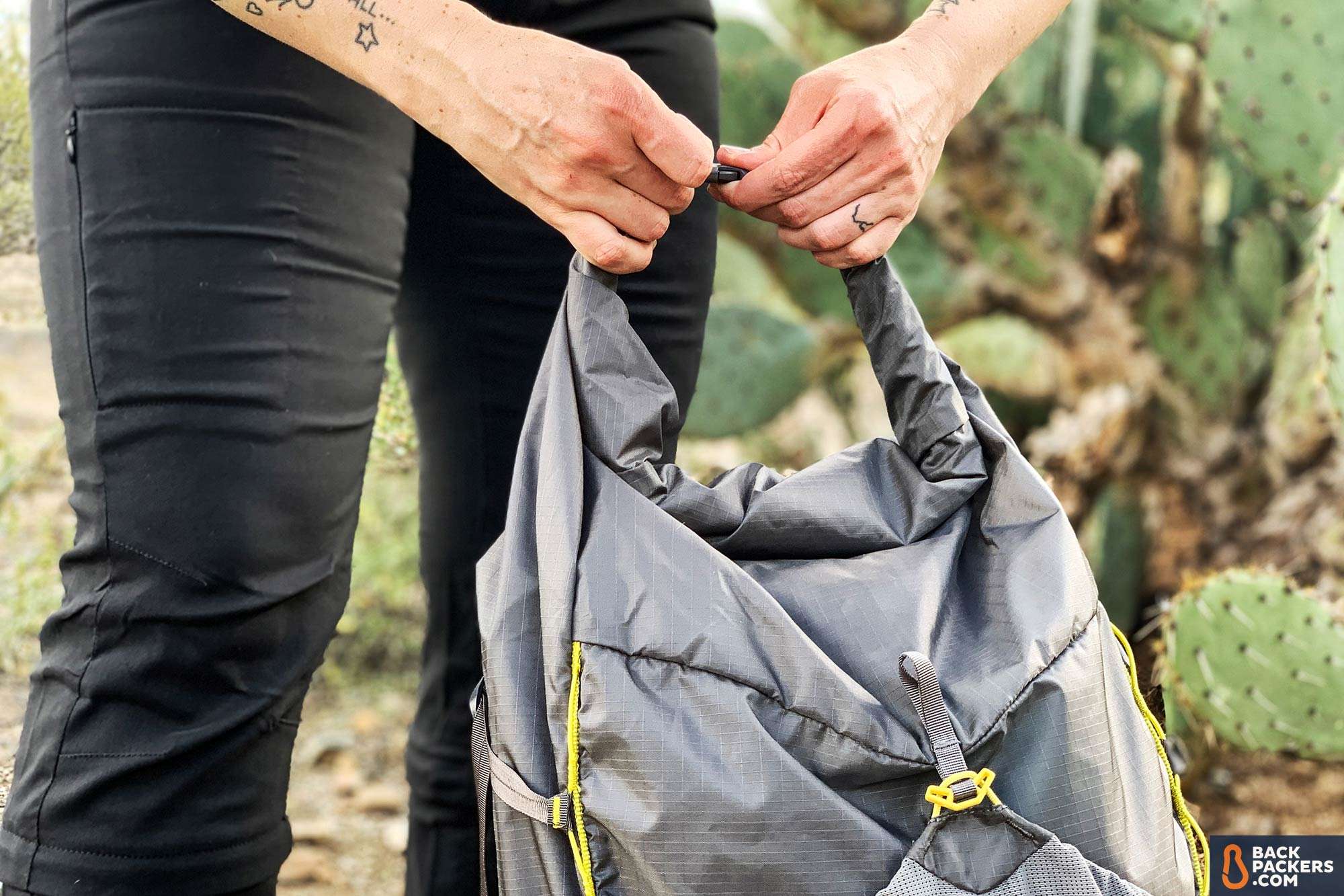 REI Flash 55 Review: Ultralight Meets Affordable 5 REI-Flash-55-roll-top-closure