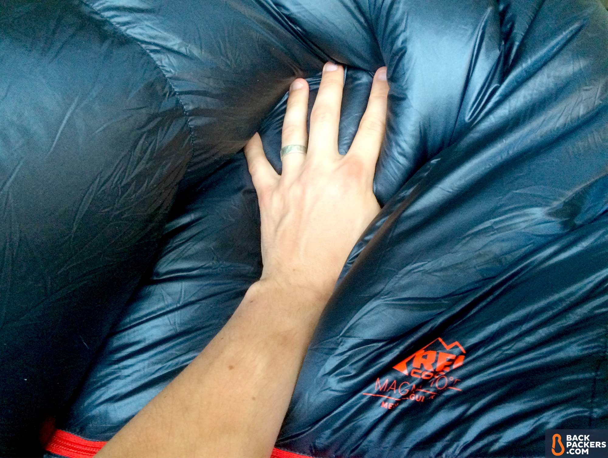 REI Magma 10 Sleeping Bag Review 4 REI-Magma-10-Sleeping-Bag-review-fluffy