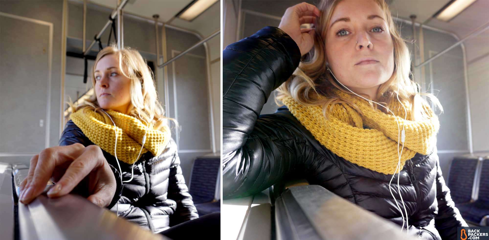REI Magma 850 Down Jacket Review 6 REI-Magma-850-review-on-the-bus