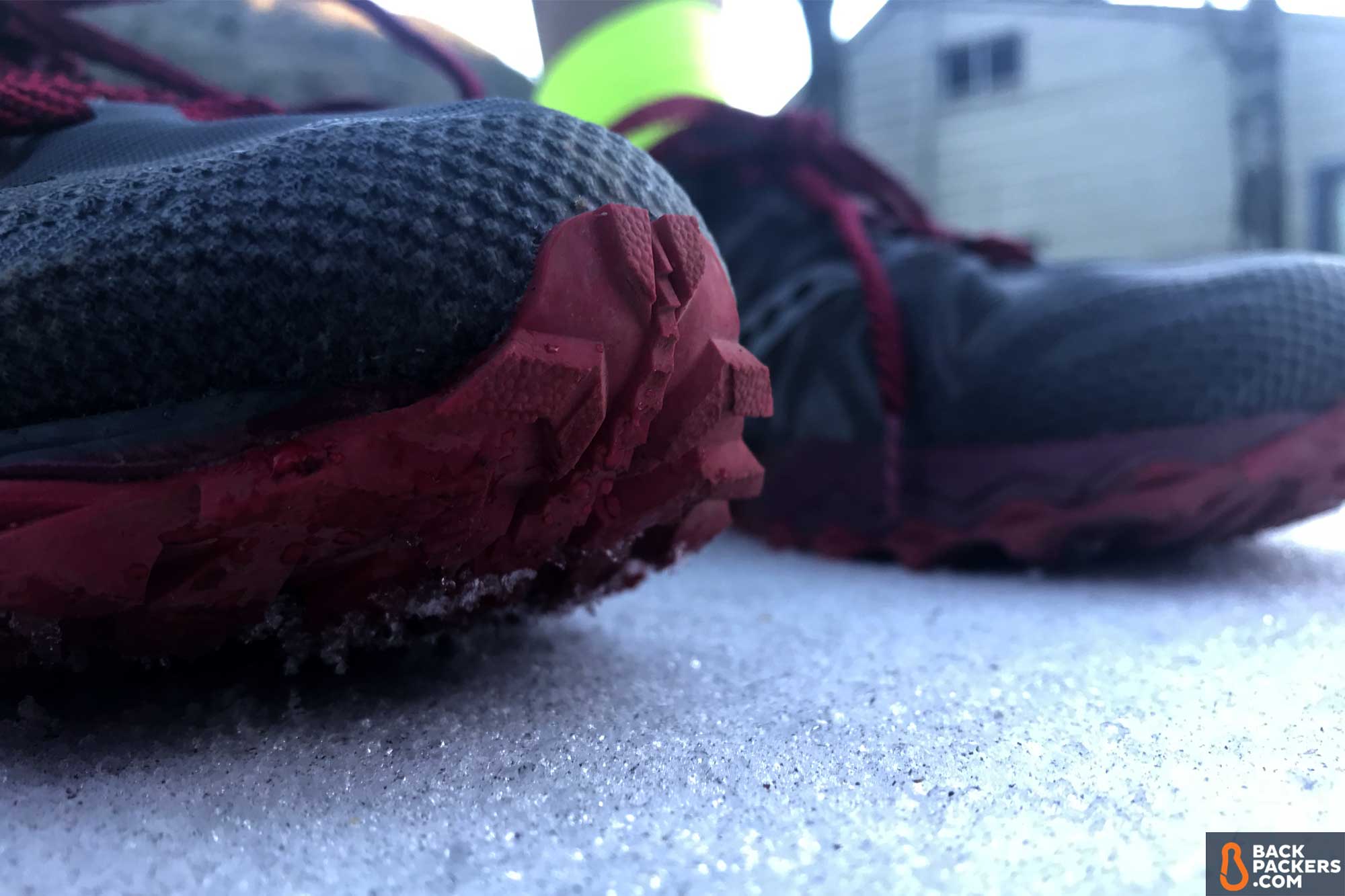 Saucony Peregrine 7 Trail Running Shoe Review 9 Saucony-Peregrine-7-review-toe-bumper-in-snow