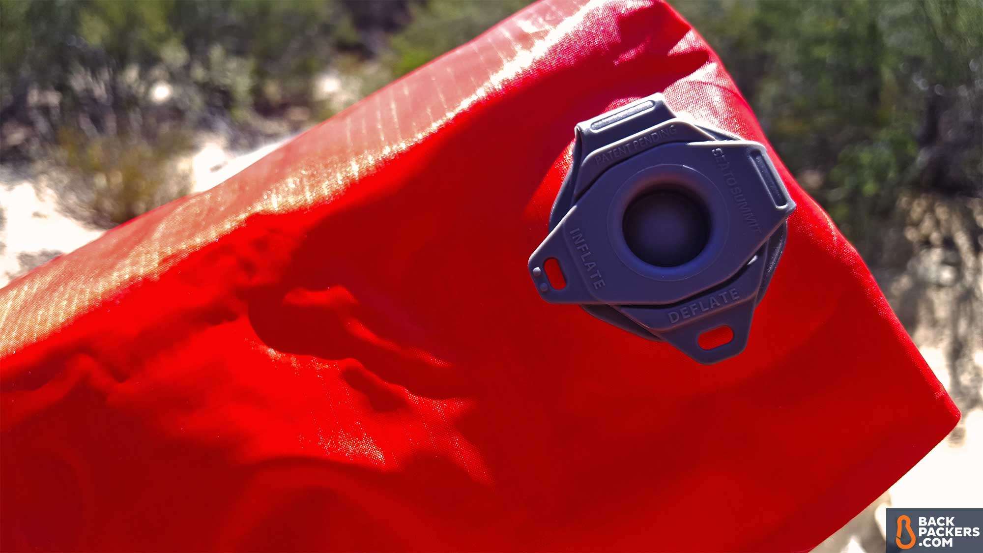 Sea to Summit Comfort Plus Insulated Sleeping pad Review 9 Sea-to-Summit-Comfort-Plus-Insulated-Review-flat-valve-1