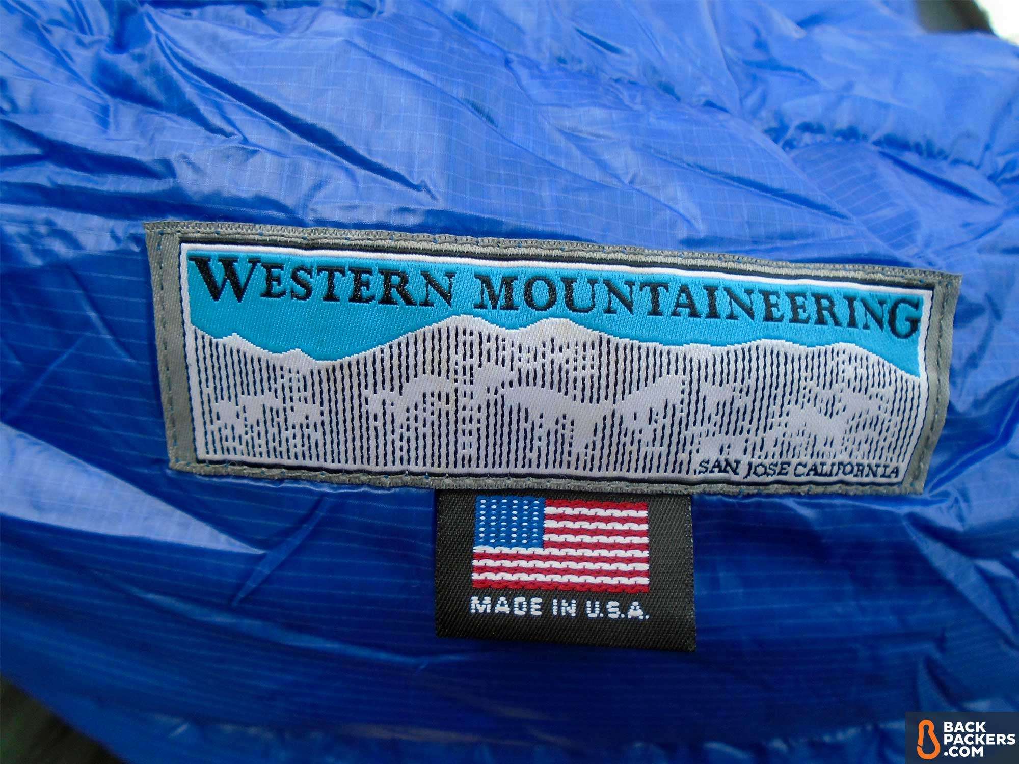 Western Mountaineering UltraLite Sleeping Bag Review 5 Western-Mountaineering-UltraLite-review-sleeping-bag-logo