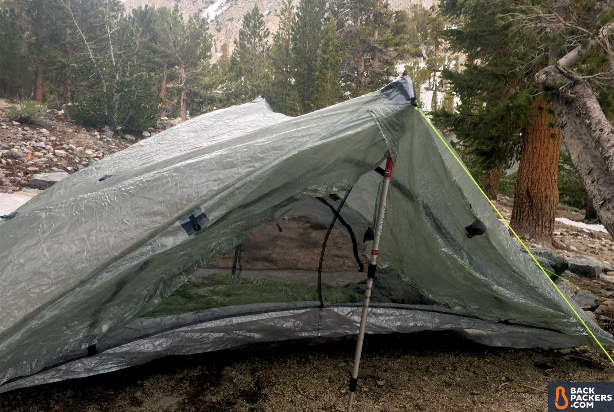 Zpacks Duplex Review: Ultralight Shelter for Thru-Hikes 3 Zpacks-Duplex-Tent-review-guyline-front-vestibule