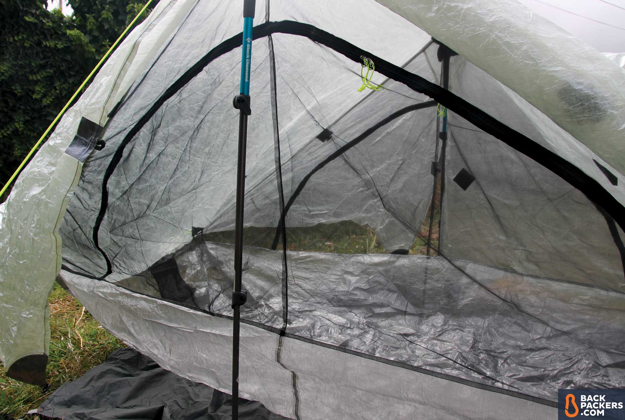 Zpacks Duplex Review: Ultralight Shelter for Thru-Hikes 5 Zpacks-Duplex-Tent-setting-up-the-tent