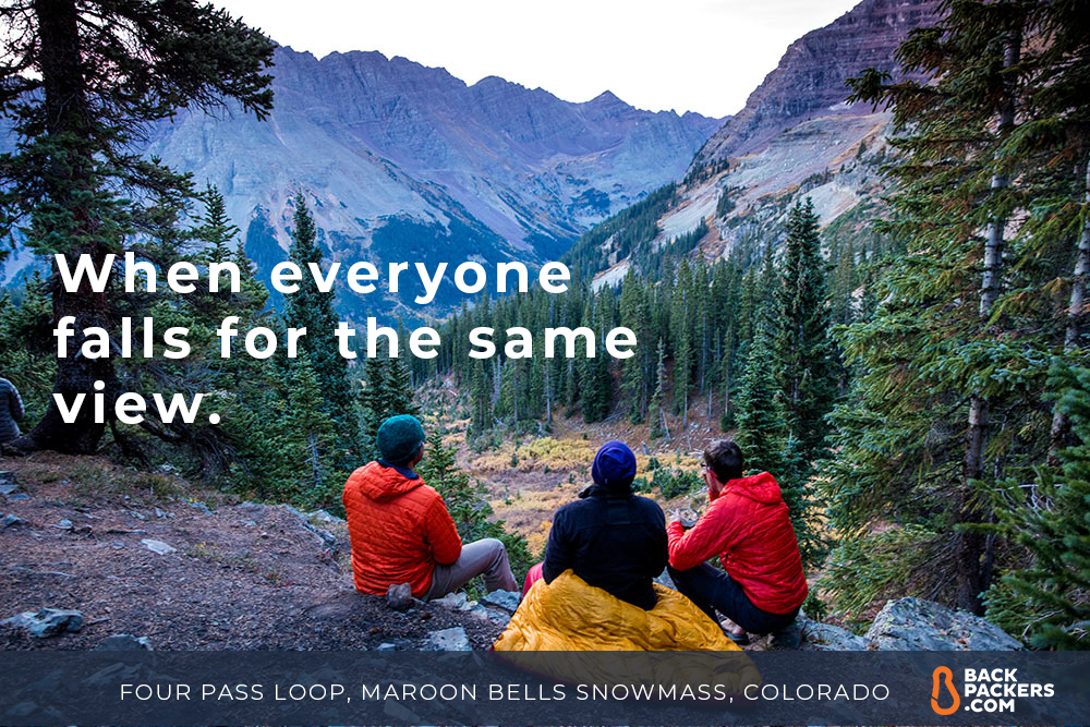 Backpacking the Four Pass Loop in Maroon Bells Snowmass Wilderness 7 everyone falls for view four pass loop maroon bells snowmass wilderness enlightened equipment revelation chilling