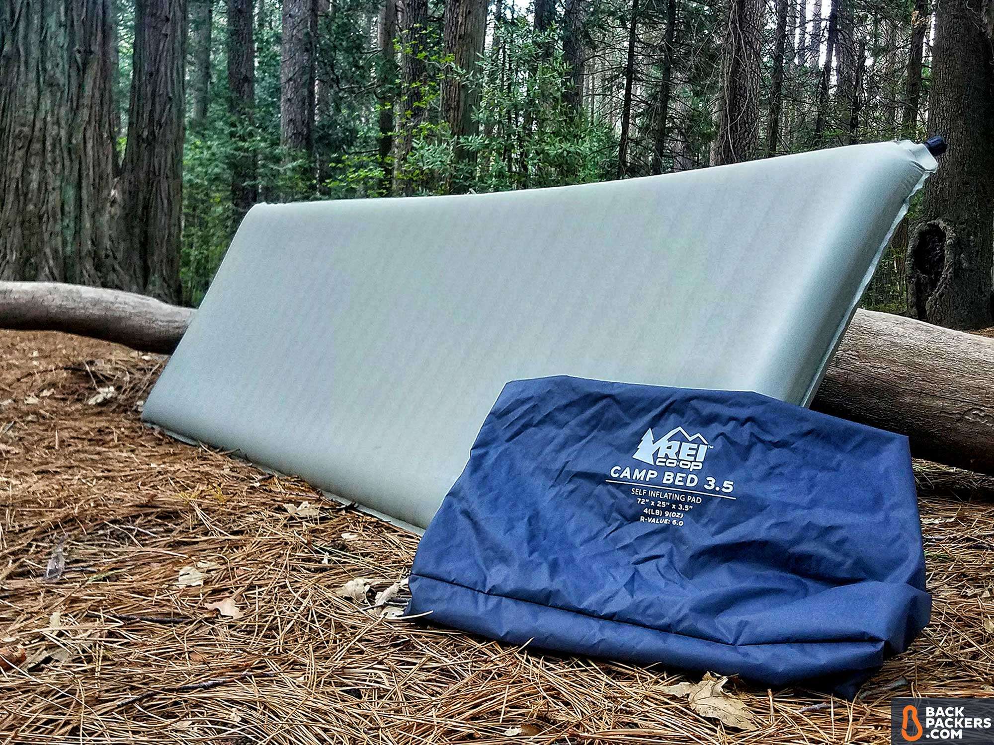 REI Camp Bed 3.5 Sleeping Pad Review 5 rei-camp-bed-3.5-review-featured-wide
