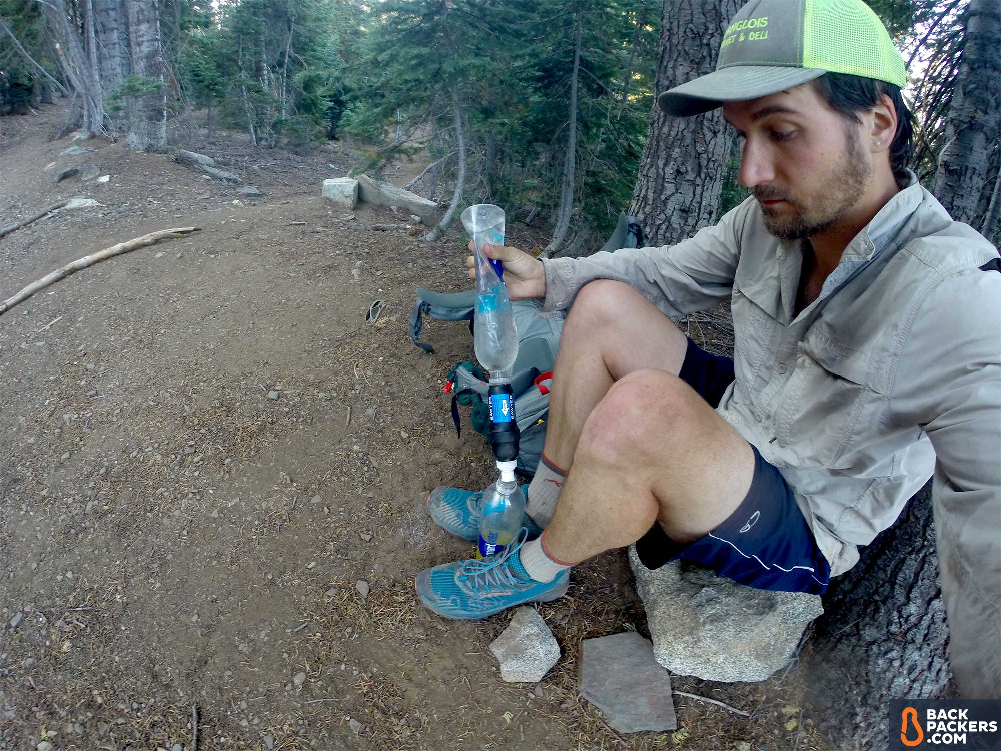 Glaceau Smartwater Bottle Review: Trail-Tested Simplicity 5 smartwater-Bottle-reviewfiltering-water-with-sawuer-squeeze-2
