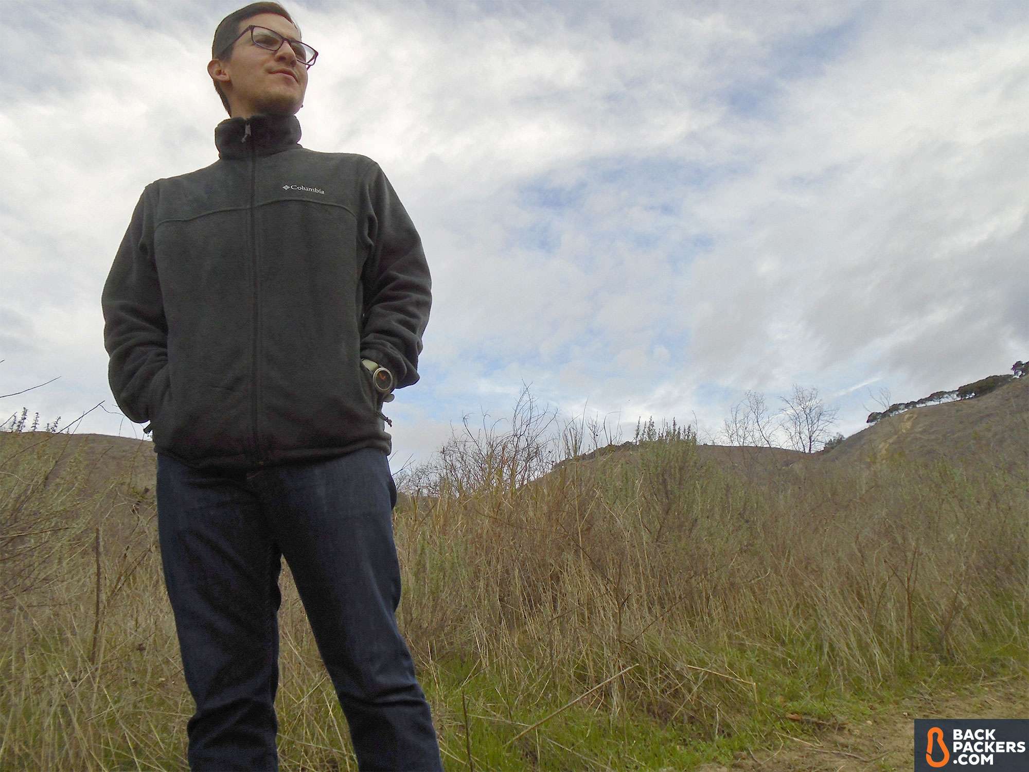 Columbia Steens Mountain 2 Fleece Jacket Review 8 Columbia Steens Mountain -low-angle-dark