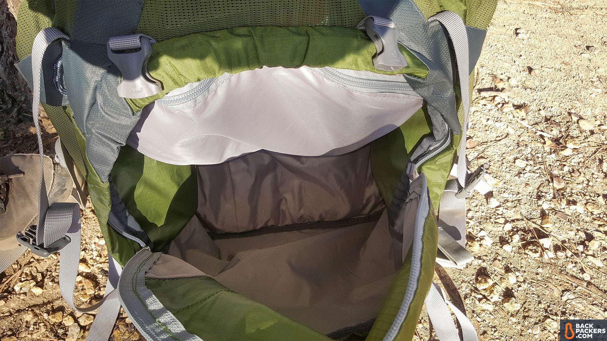 Deuter ACT Lite 65+10 Backpack Review 11 deuter-act-lite-65-10-bottom-compartment-three