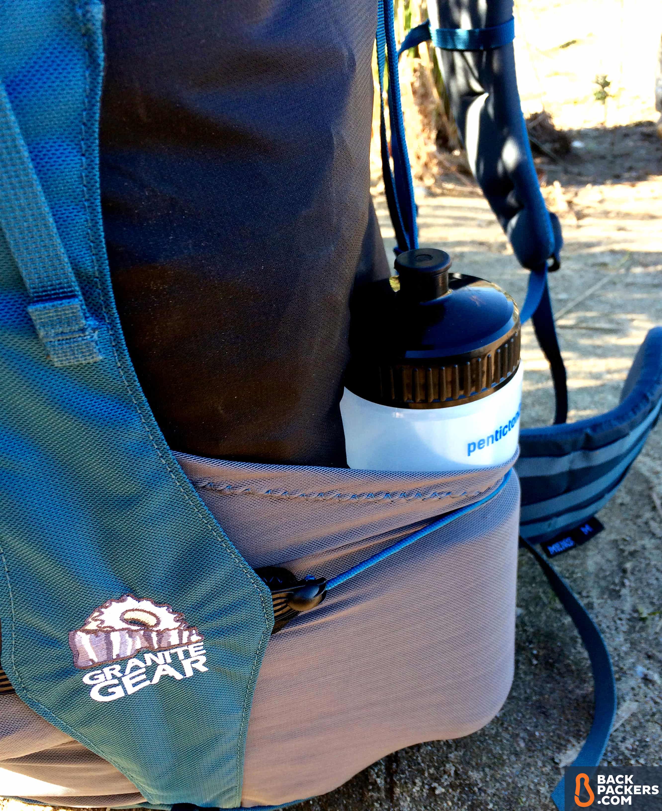 Granite Gear Crown VC 60 Backpack Review 4 granite-gear-crown-v-c-60-water-bottle-holder