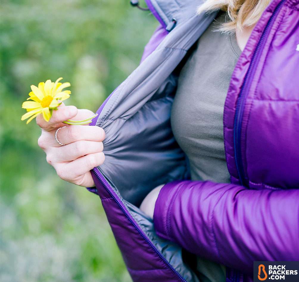 Montbell Thermawrap Pro Sythentic Puffy Jacket Review 5 Montbell-ThermaWrap-Pro-interior-stash-pocket