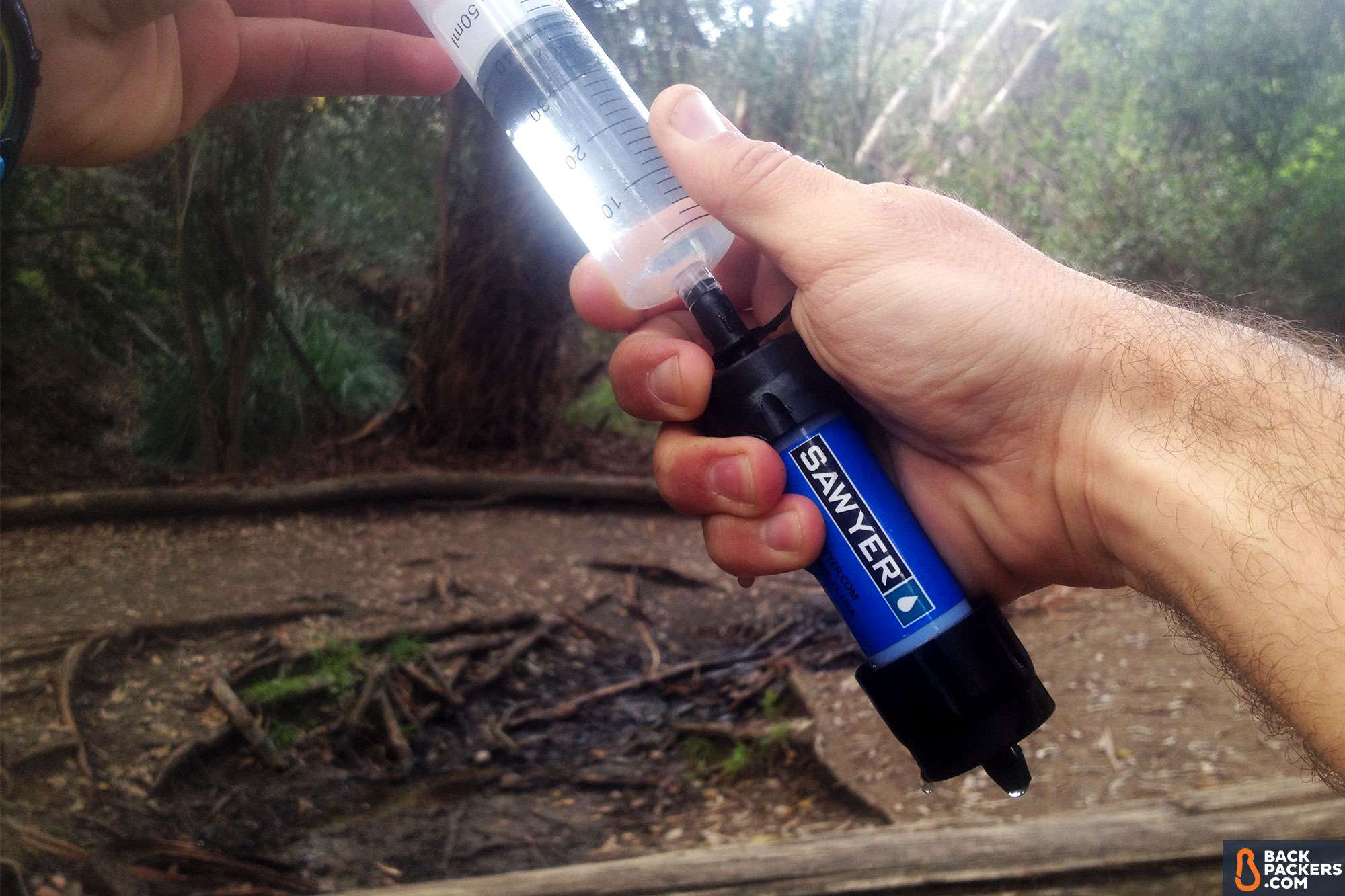 Sawyer Mini Water Filtration System Review 3 sawyer-mini-backflush